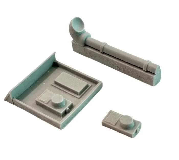 Bar Mills Scale Model Works 4040 O Scale Electrical Box Set (Resin Castings)